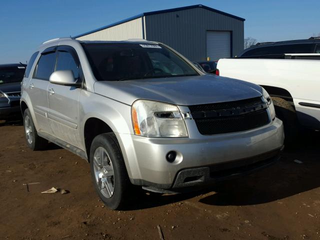 2CNDL53F986314850 - 2008 CHEVROLET EQUINOX LT SILVER photo 1