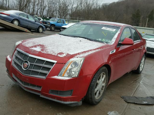 1G6DS57V390131918 - 2009 CADILLAC CTS HI FEA RED photo 2