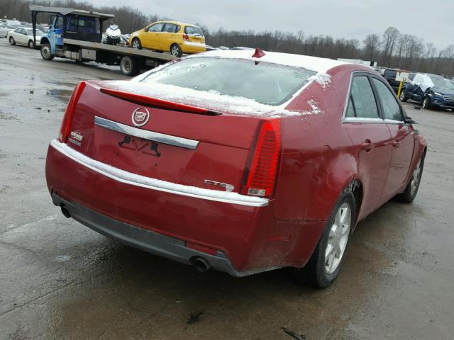 1G6DS57V390131918 - 2009 CADILLAC CTS HI FEA RED photo 4