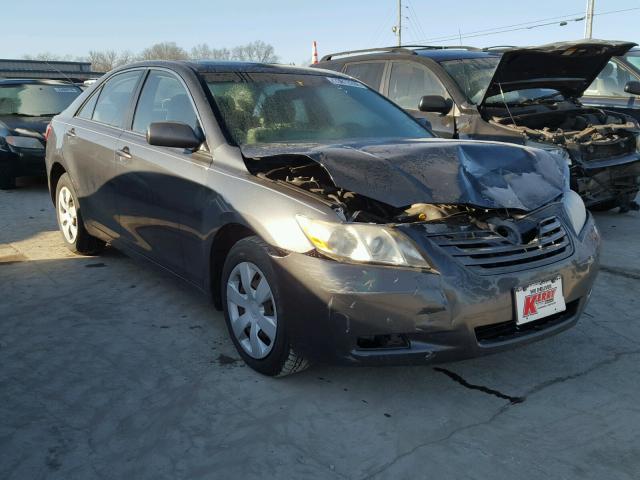 4T1BE46K28U745763 - 2008 TOYOTA CAMRY CE GRAY photo 1