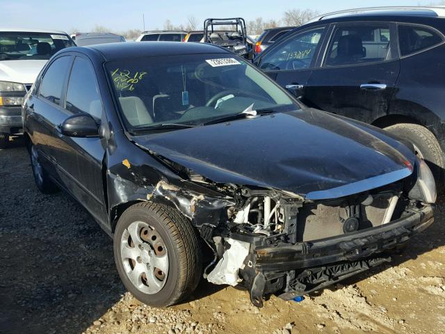 KNAFE222895652786 - 2009 KIA SPECTRA EX BLACK photo 1