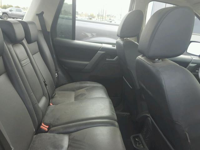 SALFT24N99H129378 - 2009 LAND ROVER LR2 HSE TE BLACK photo 6