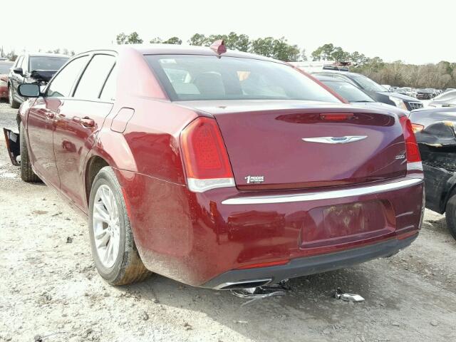 2C3CCAAGXHH553062 - 2017 CHRYSLER 300 LIMITE RED photo 3