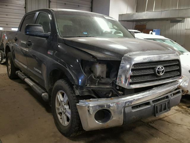 5TBDV54187S470392 - 2007 TOYOTA TUNDRA CRE BLACK photo 1