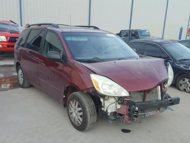 5TDZA23C84S107726 - 2004 TOYOTA SIENNA CE/ RED photo 1