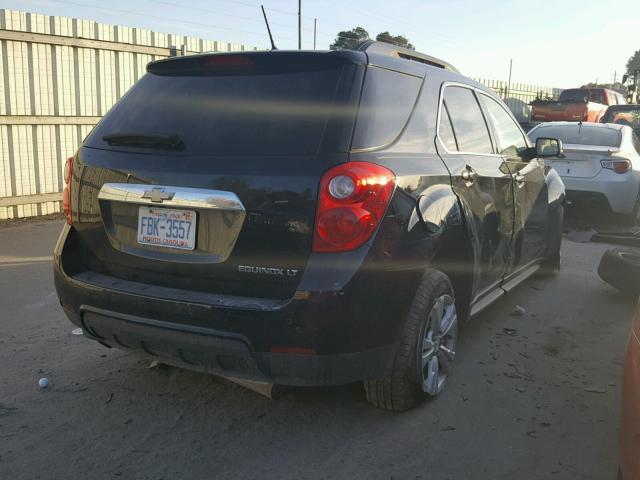 2GNALCEK8E6314847 - 2014 CHEVROLET EQUINOX LT BLACK photo 4