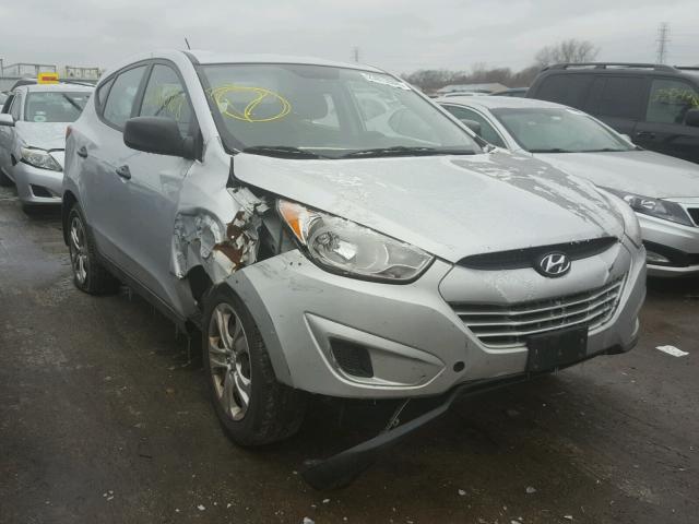 KM8JT3AB2BU314785 - 2011 HYUNDAI TUCSON GL SILVER photo 1