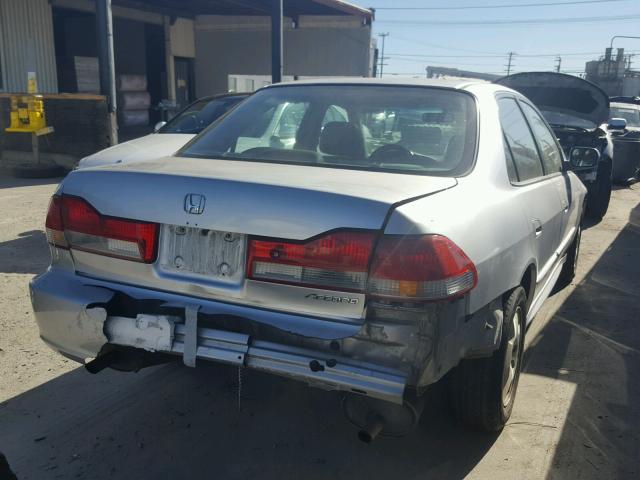 1HGCG165X1A062231 - 2001 HONDA ACCORD EX SILVER photo 4