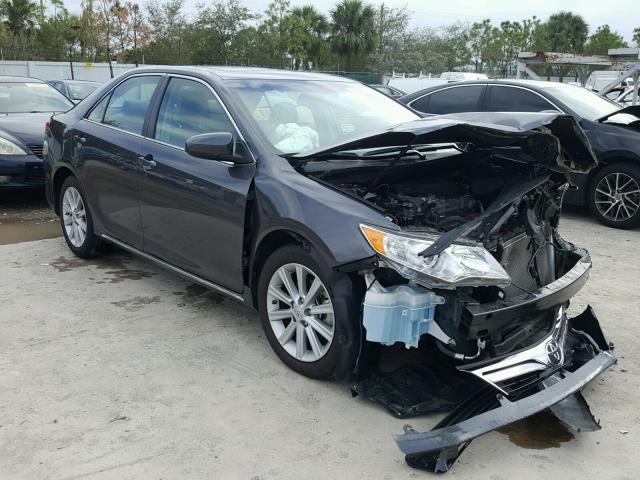 4T4BF1FK0CR227841 - 2012 TOYOTA CAMRY BASE GRAY photo 1