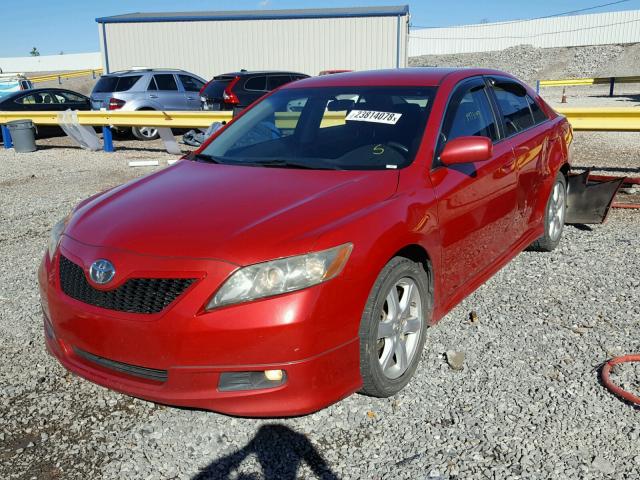 4T1BK46K17U042923 - 2007 TOYOTA CAMRY NEW RED photo 2