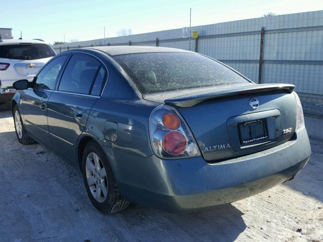 1N4AL11D12C700037 - 2002 NISSAN ALTIMA BAS GREEN photo 3