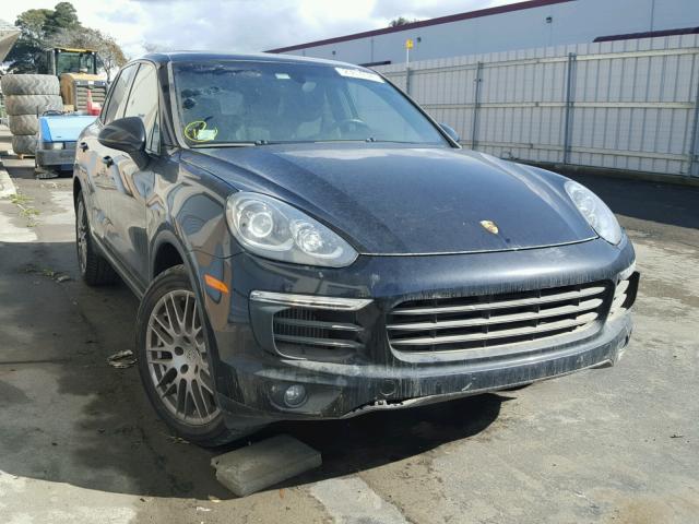 WP1AB2A26FLA56976 - 2015 PORSCHE CAYENNE S BLACK photo 1