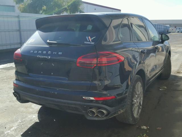 WP1AB2A26FLA56976 - 2015 PORSCHE CAYENNE S BLACK photo 4