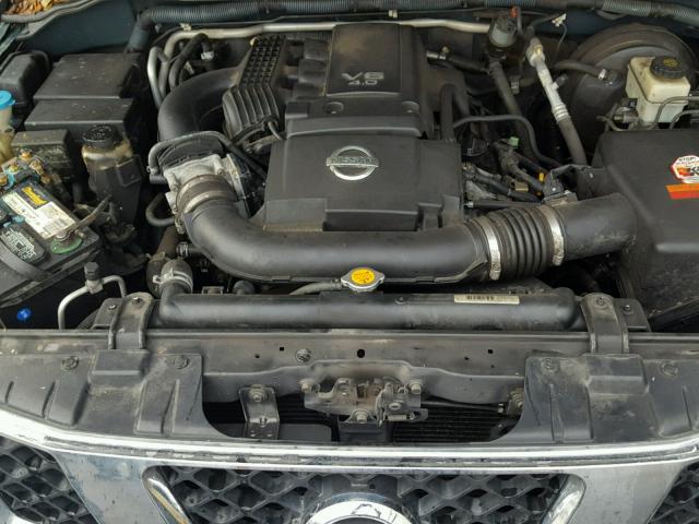 5N1AR18U96C650794 - 2006 NISSAN PATHFINDER BLUE photo 7