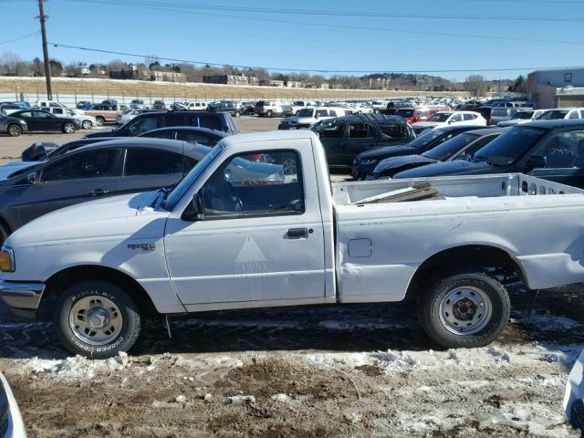 1FTCR10A6VUA05351 - 1997 FORD RANGER WHITE photo 9