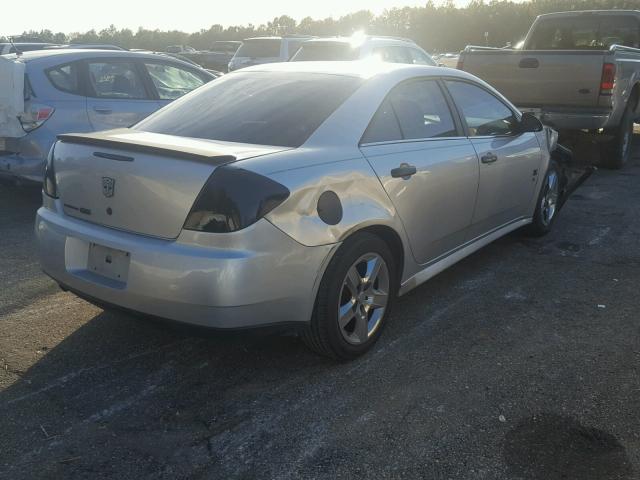 1G2ZA5EB2A4112714 - 2010 PONTIAC G6 SILVER photo 4