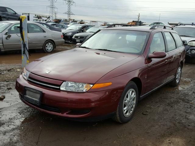 1G8JU84F92Y579669 - 2002 SATURN LW200 BURGUNDY photo 2