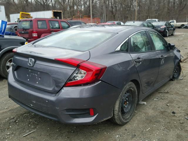 19XFC2F59HE028558 - 2017 HONDA CIVIC LX GRAY photo 4