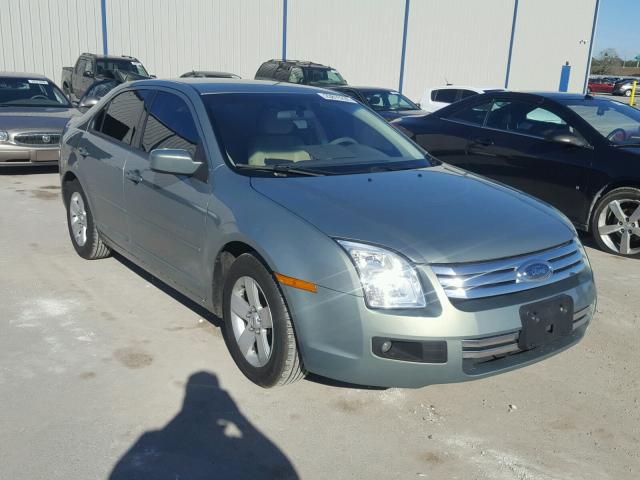 3FAHP07Z08R214233 - 2008 FORD FUSION SE GREEN photo 1