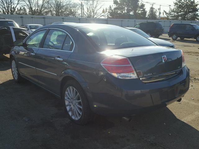 1G8ZX57719F208458 - 2009 SATURN AURA XR GRAY photo 3