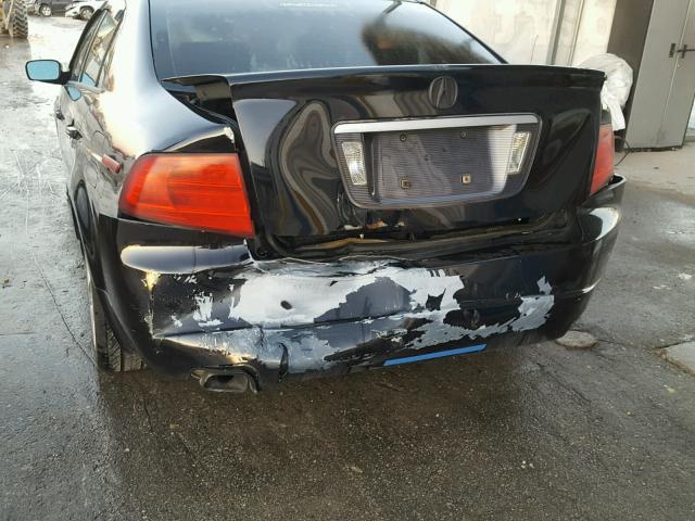 19UUA65606A067281 - 2006 ACURA 3.2TL BLACK photo 9