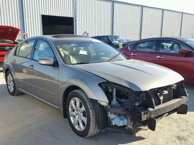 1N4BA41E48C827877 - 2008 NISSAN MAXIMA SE GOLD photo 1