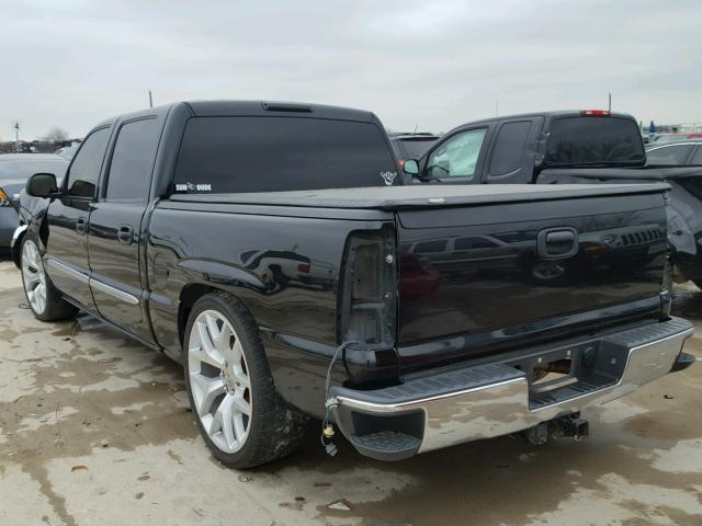 2GTEC13TX61158450 - 2006 GMC NEW SIERRA BLACK photo 3