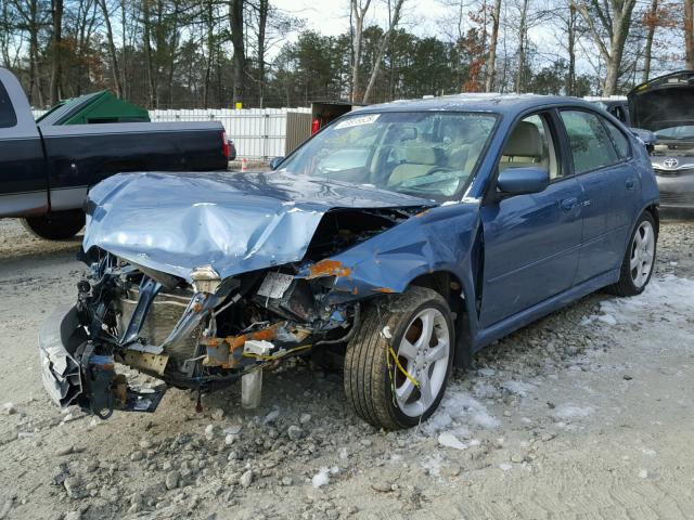 4S3BL616597235794 - 2009 SUBARU LEGACY 2.5 BLUE photo 2