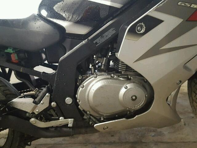 VTTGM51A682101810 - 2008 SUZUKI GS500 BLACK photo 7