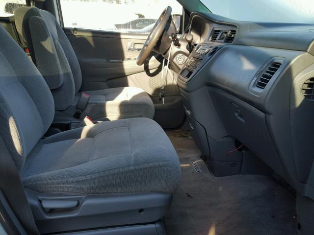 5FNRL18554B079290 - 2004 HONDA ODYSSEY LX BLUE photo 5