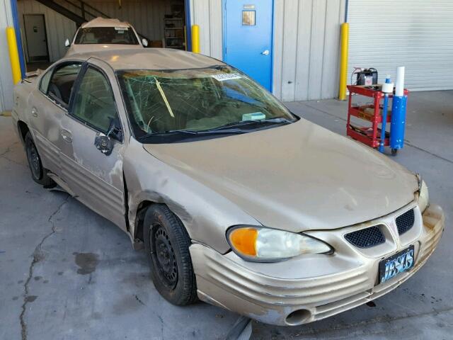 1G2NF52F92C301195 - 2002 PONTIAC GRAND AM S GOLD photo 1