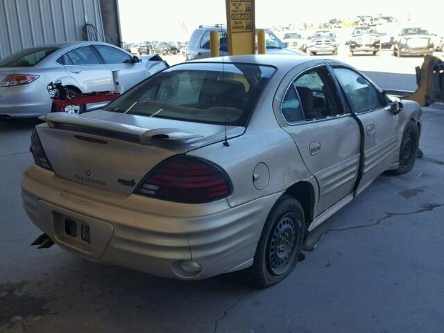 1G2NF52F92C301195 - 2002 PONTIAC GRAND AM S GOLD photo 4