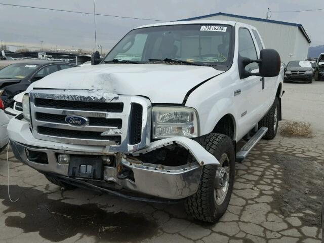 1FTWX31PX7EA10020 - 2007 FORD F350 SRW S WHITE photo 2