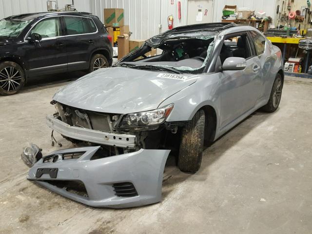 JTKJF5C76C3044797 - 2012 TOYOTA SCION TC 灰色 照片 2