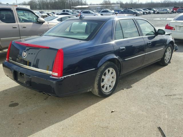 1G6KD57Y99U134195 - 2009 CADILLAC DTS BLUE photo 4