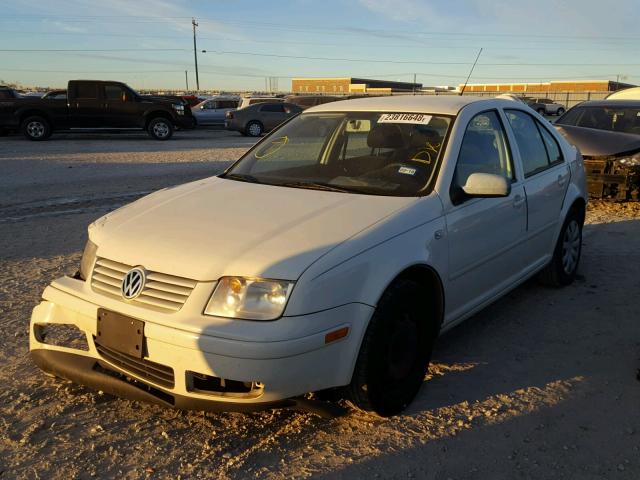 3VWRK69M23M176864 - 2003 VOLKSWAGEN JETTA GL WHITE photo 2