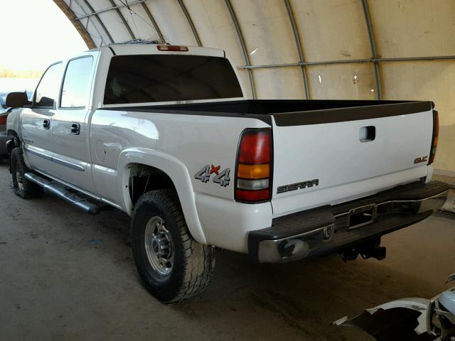 1GTHK23184F108348 - 2004 GMC SIERRA K25 WHITE photo 3