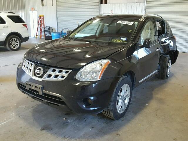 JN8AS5MV1DW133097 - 2013 NISSAN ROGUE S BLACK photo 2