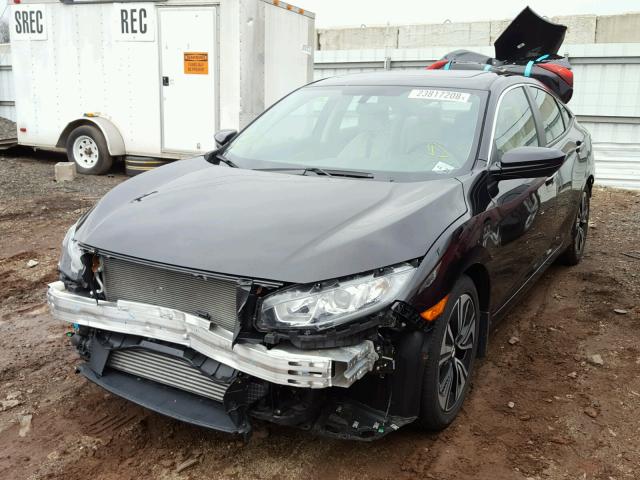 2HGFC1F33GH650571 - 2016 HONDA CIVIC EX იასამნისფერი ფოტო 2