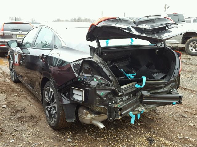 2HGFC1F33GH650571 - 2016 HONDA CIVIC EX იასამნისფერი ფოტო 3