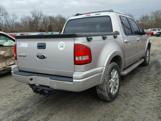 1FMEU33K87UA27597 - 2007 FORD EXPLORER S SILVER photo 4