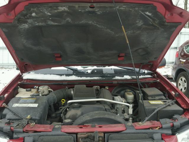 1GKET16S246221537 - 2004 GMC ENVOY XL RED photo 7