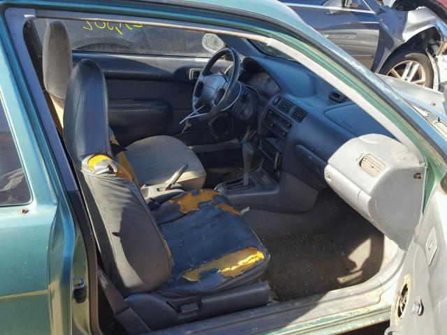 JT2EL55D6S0052749 - 1995 TOYOTA TERCEL STD GREEN photo 5