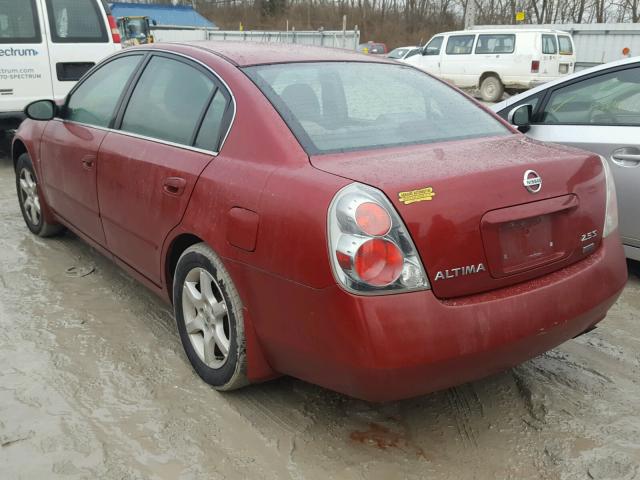 1N4AL11D56C146829 - 2006 NISSAN ALTIMA S RED photo 3