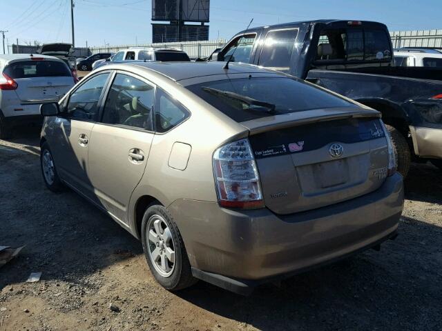 JTDKB20U563147732 - 2006 TOYOTA PRIUS TAN photo 3