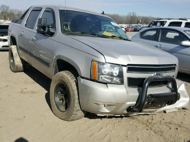 3GNFK12377G127486 - 2007 CHEVROLET AVALANCHE SILVER photo 1