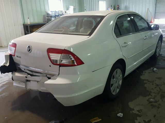 3MEFM07Z26R619158 - 2006 MERCURY MILAN WHITE photo 4