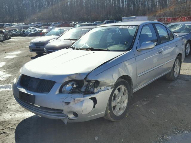 3N1CB51D66L630271 - 2006 NISSAN SENTRA 1.8 SILVER photo 2