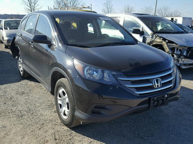 3CZRM3H31EG714731 - 2014 HONDA CR-V LX BLACK photo 1