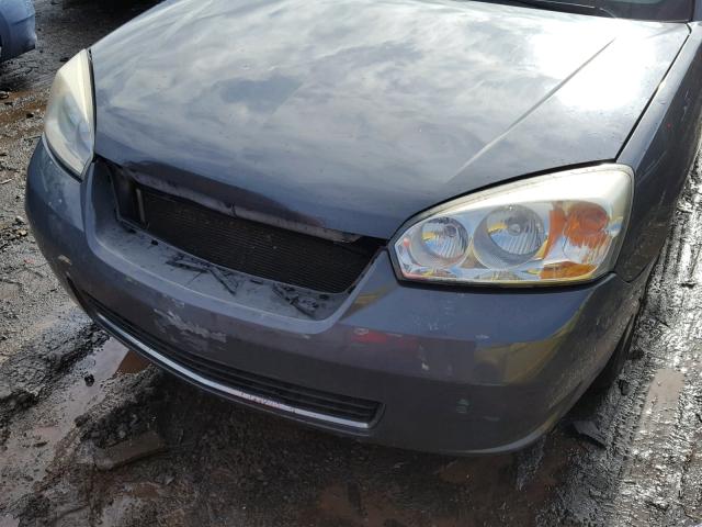 1G1ZS58F47F297989 - 2007 CHEVROLET MALIBU LS GRAY photo 9